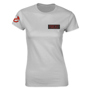 [Ghostbusters: Afterlife: Women's Fit T-Shirt: Podcast Patch (Product Image)]