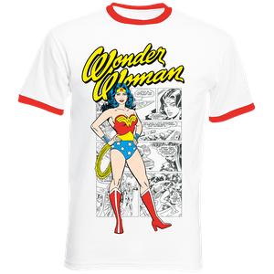 [Wonder Woman: T-Shirt: Comic Strip (Product Image)]
