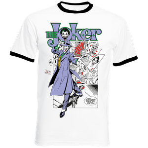 [Batman: T-Shirt: Joker Comic Strip (Product Image)]