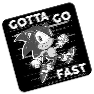 [Sonic The Hedgehog: Coaster: Gotta Go Fast (Product Image)]