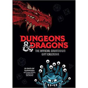 [Dungeons & Dragons: The Official Countdown Gift Calendar (Hardcover) (Product Image)]