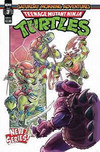 [Teenage Mutant Ninja Turtles: Saturday Morning Adventures: Continued #3 (Cover C Daley) (Product Image)]
