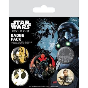 [Rogue One: A Star Wars Story: Badge Pack: Rebel (Product Image)]