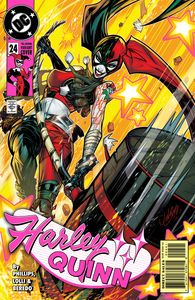 [Harley Quinn #24 (Cover C Jonboy Meyers 90s Cover Month Card Stock Variant) (Product Image)]