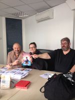 [Ben Aaronovitch, Andrew Cartmel and Lee Sullivan Signing (Product Image)]