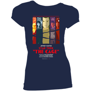 [Star Trek: The Original Series: Women's Fit T-Shirt: The Cage By Juan Ortiz			 (Product Image)]
