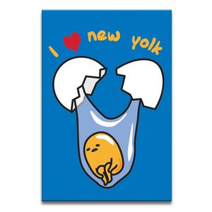 [Gudetama: Magnet: I Heart New Yolk (Product Image)]