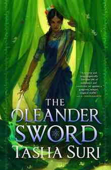 [The cover for The Burning Kingdoms: Book 2: The Oleander Sword (Signed Edition)]