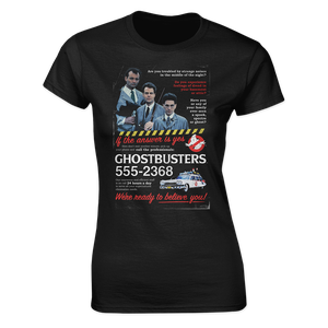[Ghostbusters: Women's Fit T-Shirt: Call The Professionals (Product Image)]