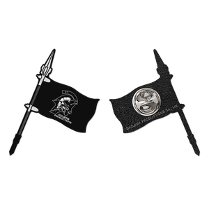 [Kojima Productions: Enamel Pin Badge: Flag (Product Image)]