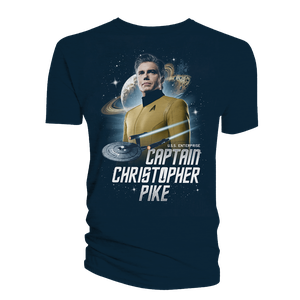 [Star Trek: Strange New Worlds: T-Shirt: Captain Pike (Product Image)]