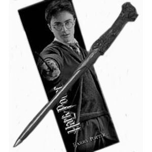 [Harry Potter And The Deathly Hallows: Harry Wand Pen and Bookmark Set (Product Image)]