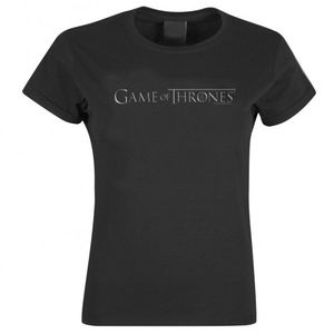 [Game Of Thrones: T-Shirt: Logo (Skinny Fit) (Product Image)]