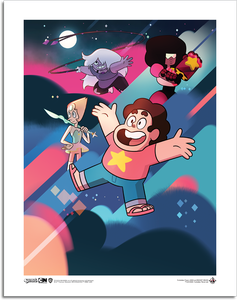 [Steven Universe: Art Print: We Are The Crystal Gems  (Product Image)]