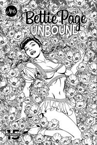 [Bettie Page: Unbound #6 (Royle Black & White Variant) (Product Image)]