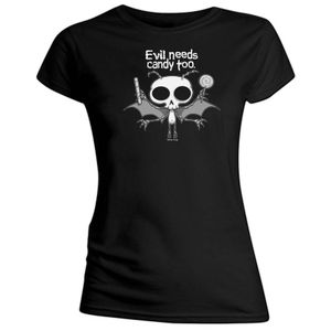 [Lenore: Women's Fit T-Shirt: Evil Needs Candy (Product Image)]