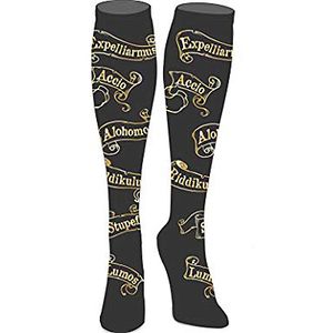 [Harry Potter: Knee High Socks: Spells (Product Image)]