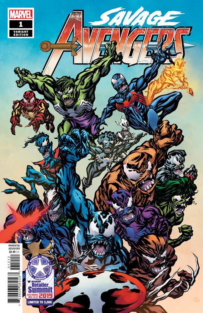 Mike McKone Retailer Summit 2019 Variant Marvel 2019 Savage Avengers #1