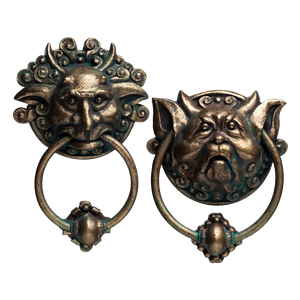 [Labyrinth: 1/6 Scale Replica: Door Knockers (Product Image)]