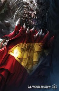 [Death Of Superman: 30th Anniversary Special #1 (Cover G Francesco Mattina Doomsday Foil Variant) (Product Image)]
