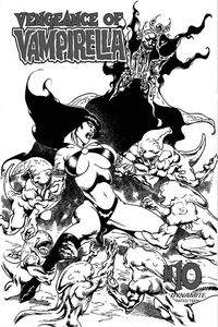[Vengeance Of Vampirella #10 (Castro Black & White Variant) (Product Image)]