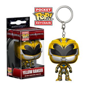 [Power Rangers: Pocket Pop! Vinyl Keychain: Yellow Ranger (Product Image)]