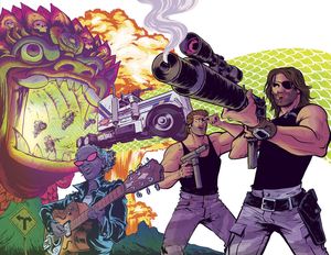 [Big Trouble In Little China/Escape From New York #4 (Wraparound Cover) (Product Image)]