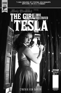 [Minky Woodcock: The Girl Who Electrified Tesla #3 (Cover B Photo) (Product Image)]
