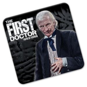[Doctor Who: The 60th Anniversary Diamond Collection: Celebration Coaster: The First Doctor (Product Image)]