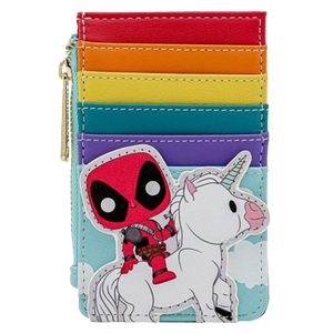[Deadpool: 30th Anniversary: Loungefly Card Holder: Unicorn Rainbow (Product Image)]