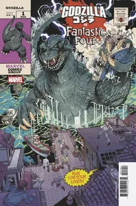 [Godzilla Vs. Fantastic Four #1 (Bradshaw Monster Homage Variant) (Product Image)]