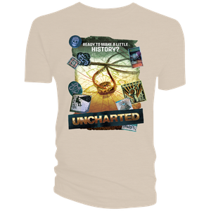[Uncharted: T-Shirt: Maps & Artifacts (Product Image)]