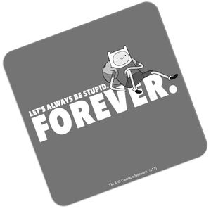 [Adventure Time: Coaster: Let's Always Be Stupid (Product Image)]