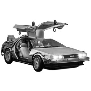[Back To The Future: Hot Toys Deluxe Vehicles: Delorean (Product Image)]