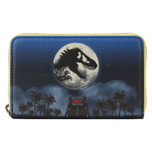 [Jurassic Park: 30th Anniversary: Loungefly Zip Around Wallet: Dino Moon (Product Image)]