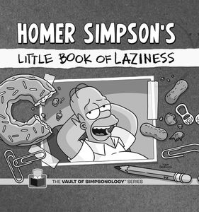 [Homer Simpson's Little Book Of Laziness (Product Image)]