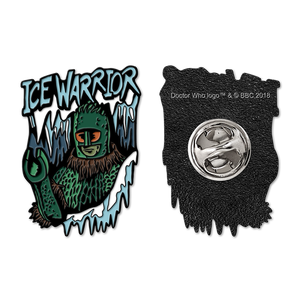[Doctor Who: Flashback Collection: Enamel Pin Badge: Ice Warrior (Product Image)]