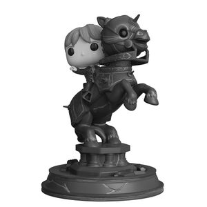 [Harry Potter: Pop! Vinyl Movie Moments: Ron Riding Chess Piece (Product Image)]