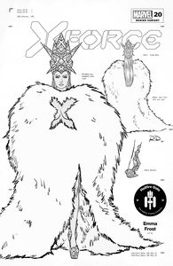 [X-Force #20 (Dauterman Emma Frost Design Variant Gala) (Product Image)]