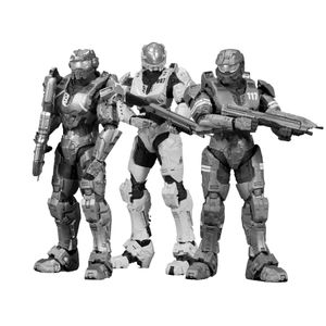 [Halo: Legends: Action Figure 3 Pack: The Package (Product Image)]