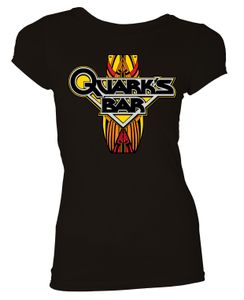 [Star Trek: Deep Space Nine: Women's Fit T-Shirt: Quark's Bar (Black) (Product Image)]
