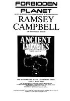 [Ramsey Campbell signing Ancient Images (Product Image)]