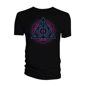 [Harry Potter: T-Shirt: Neon Hallows (Product Image)]
