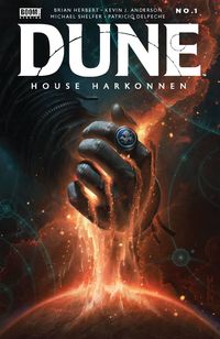 [The cover for Dune: House Harkonnen #1 (Cover A Swanland)]