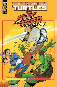 [Teenage Mutant Ninja Turtles Vs. Street Fighter #3 (Cover C Reilly Variant) (Product Image)]