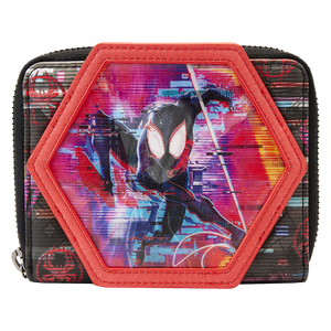 [Spider-Man: Across Spider-Verse: Loungefly Lenticular Zip-Around Wallet (Product Image)]