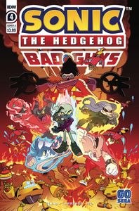 [Sonic The Hedgehog: Bad Guys #4 (Cover A Hammerstrom) (Product Image)]
