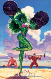 [Sensational She-Hulk #5 (Hildebrandt Marvel Masterpieces III She Hulk Variant) (Product Image)]