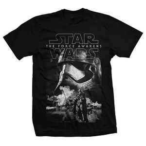 [Star Wars: The Force Awakens: T-Shirts: Phasma & Troopers (Product Image)]