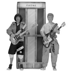 [Bill & Ted's Excellent Adventure: Action Figure Clothed 2 Pack (Product Image)]